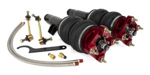 BMW 3 Series Air Suspension Kit - Front - Air Lift - Double-Bellow Air Springs with Monotube Struts - Red - `19-`27